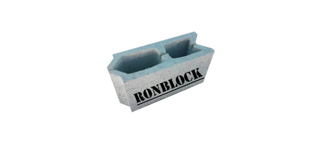 The RonBlock Interlocking Concrete Block.